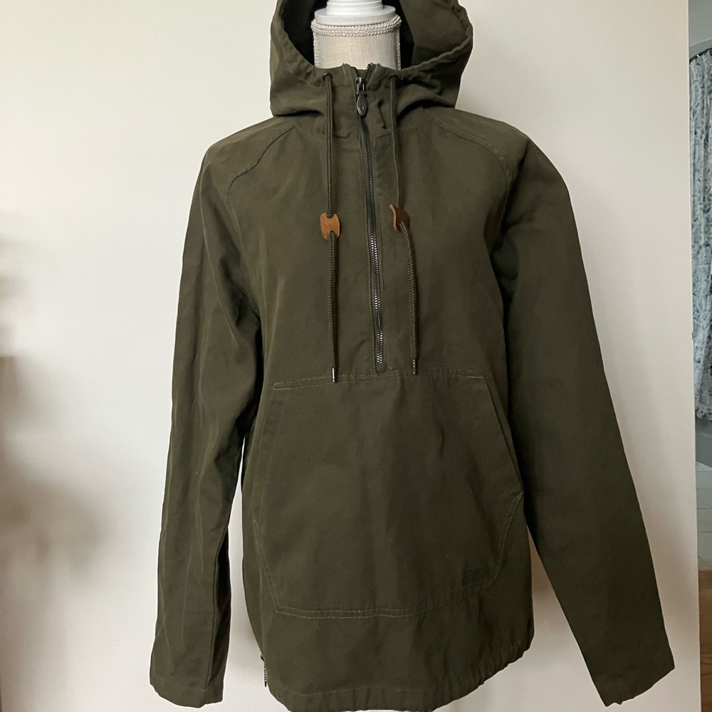 Weird Fish Cotton Canvas Pullover